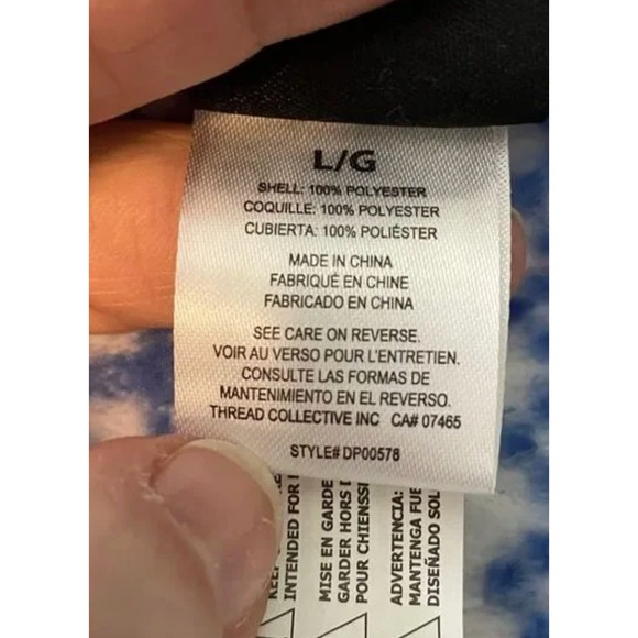 Hotel Doggy Fleece Hanukah Dog Sweater Onesie Blue White Dreidel Snowflake Gifts - Picture 6 of 9